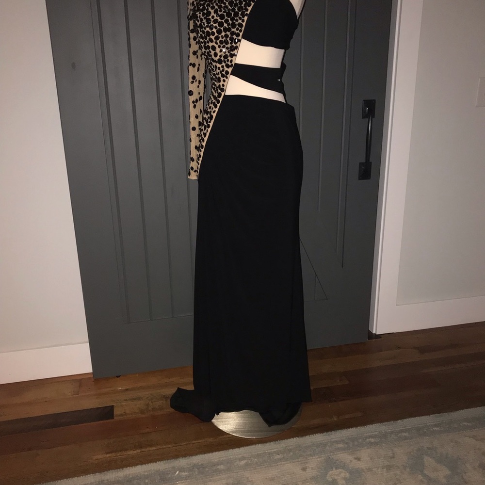 Sherri Hill asymmetrical gown